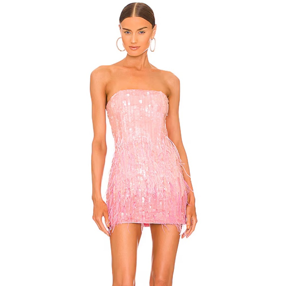 Retrofete Anastasia Dress Bubblegum Pink XS